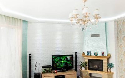Натяжные потолки в частном доме - 7