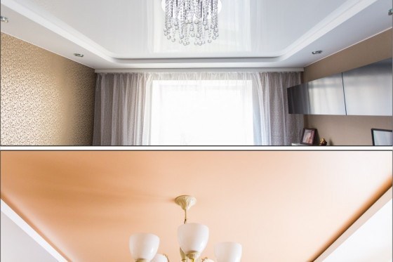 tkanevyy_i_glyancevyy_potolok Отличия тканевых и пленочных натяжных потолков - 39