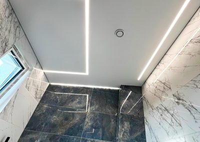 Натяжные потолки в туалете (санузле) - 72