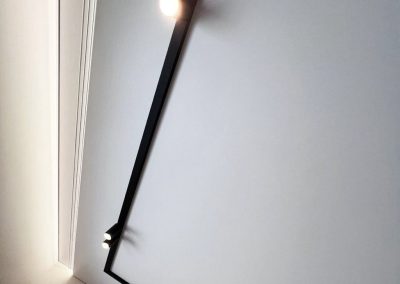 Натяжной потолок со скрытым карнизом