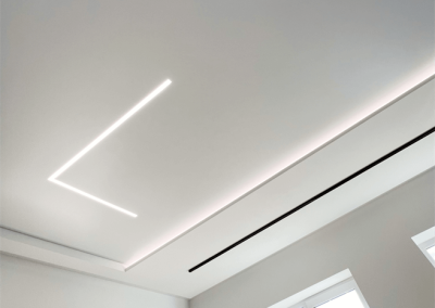 Сатиновые натяжные потолки - 90