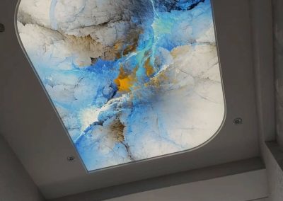 Натяжной потолок с фотопечатью