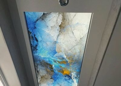 Натяжной потолок с фотопечатью