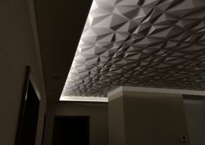 3D натяжной потолок