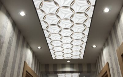 Натяжной потолок с 3D эффектом Натяжной потолок с 3D эффектом