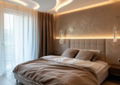 Натяжной потолок с 3D эффектом