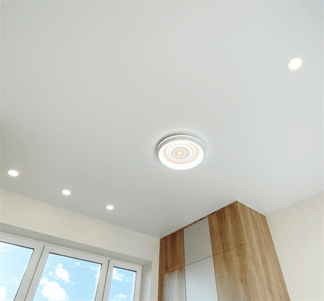 Тканевые натяжные потолки