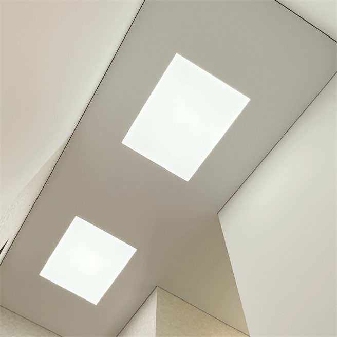 Световые окна на натяжном потолке