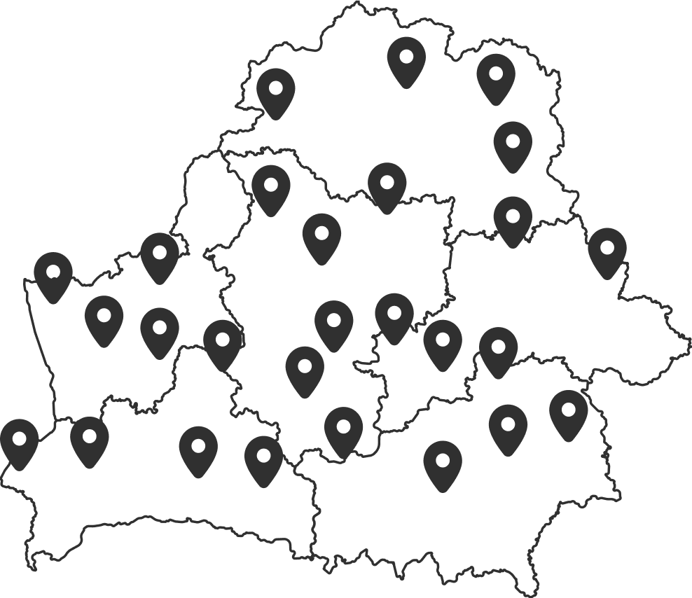 Map Belarus