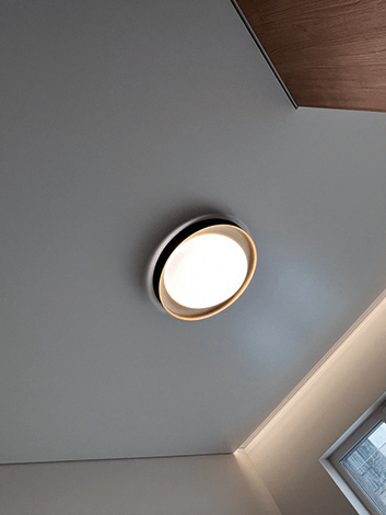 Матовый потолок в один уровень в детской комнате